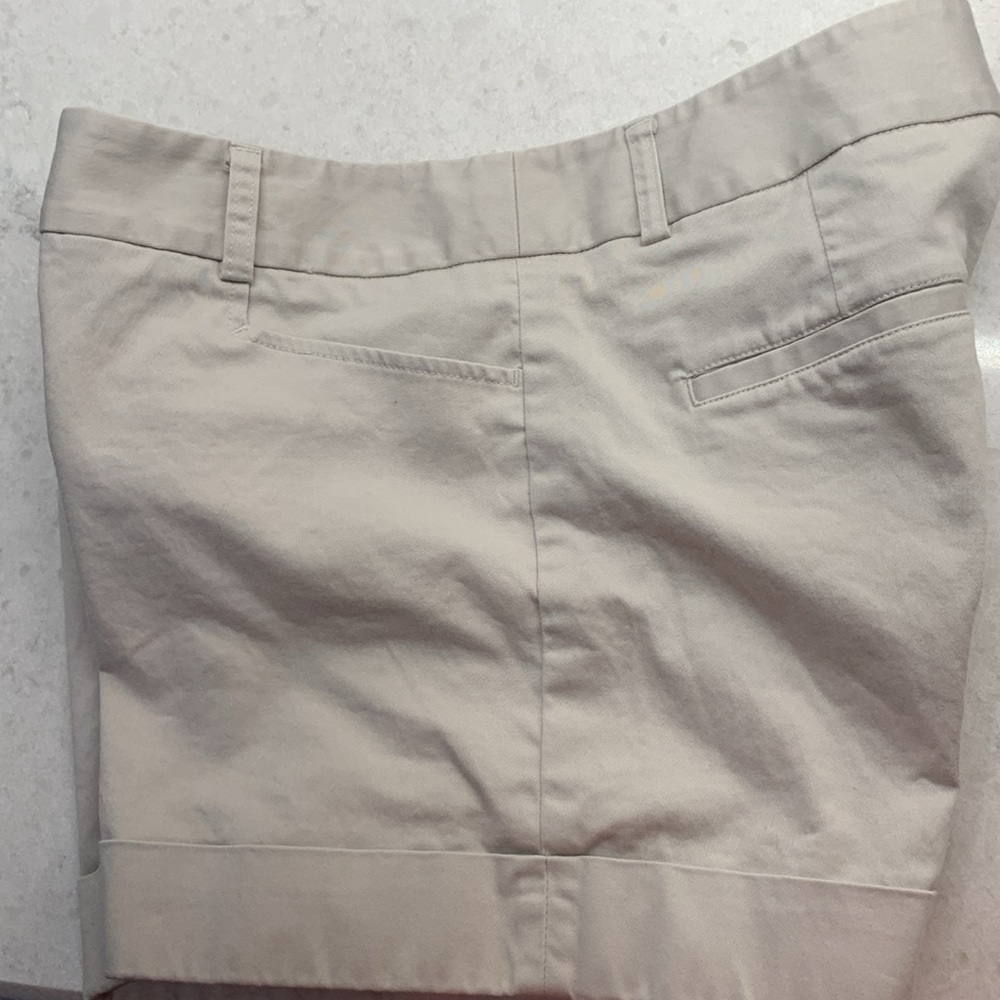 Express Khaki Editor Cuffed Shorts - image 3